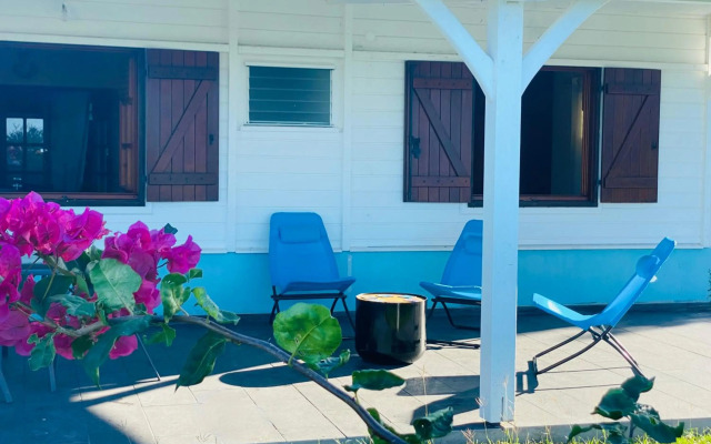 Villa Créole vue sur mer des Caraïbes