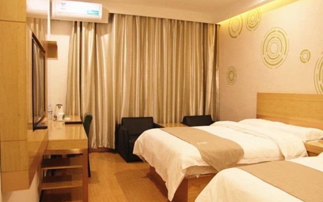 GreenTree Inn Jinan Gaoxin District South Gongye Road Middle Aoti Road Express Hotel – Guest Rooms – Jinan
