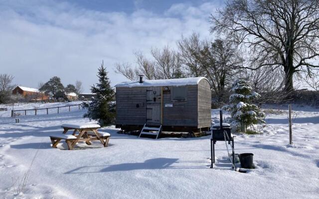 The Shepherd's Hut with seasonal Swimming Pool