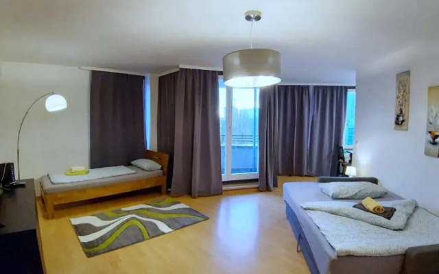 Lea-Apartment, 2 Raum, Balkon Tg Zentral Am Park