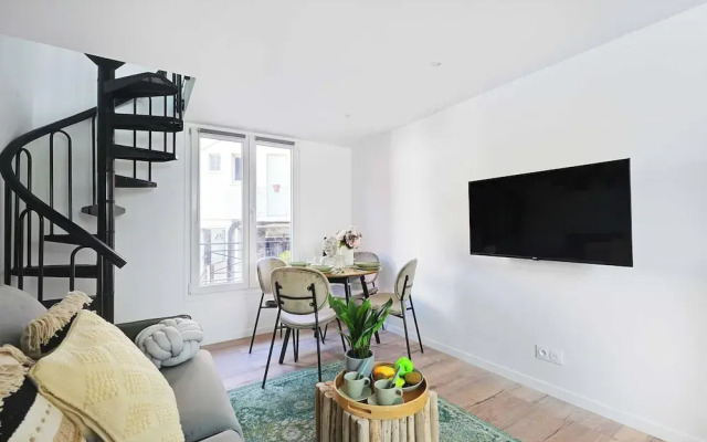 Charming Studio - 1br/4p- Kremlin-bicetre