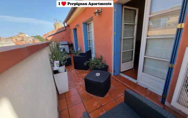 I Love Perpignan Duplex Terrasse