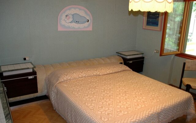 Apartment in Levico Terme With Balcony, Garden, Fireplace