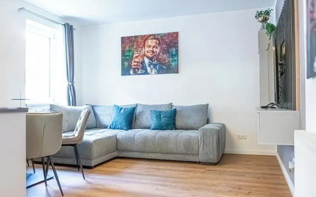 Modern 1BR 1LR Apt Donaustadt Area
