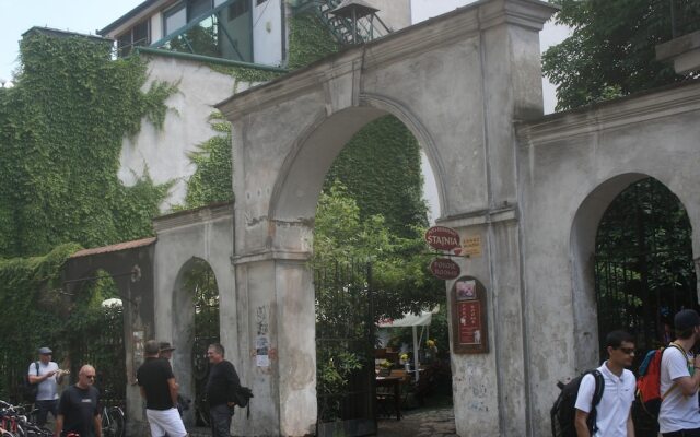 Folk Apartment Meiselsa str Church view