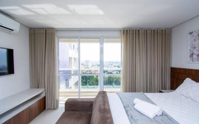 Flat belíssimo no Setor Bueno - Edifício The Expression - TH1610