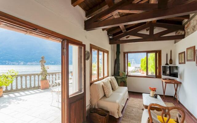 Terrace on Orrido di Nesso Waterfall