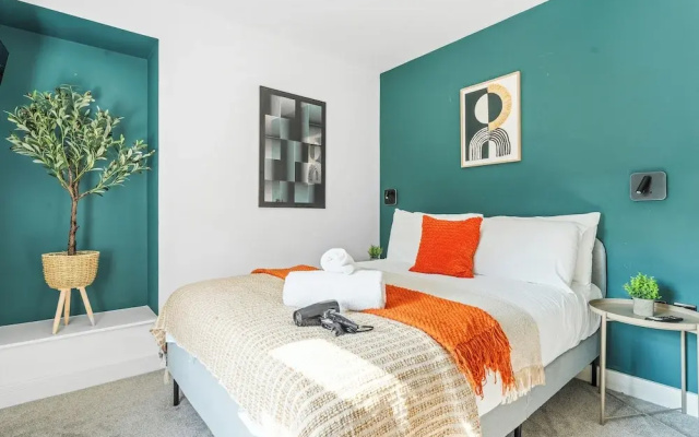 Boho Vista| Stylish Central1BR Flat in Cardiff Bay