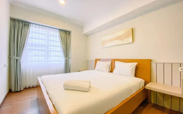 Cozy 2 Bedrooms Sudirman Tower Apartment by Travelio