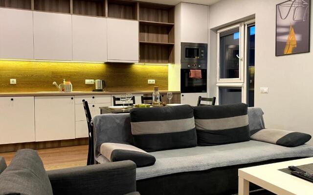Oršos Spacious Apartment in Vilnius City Center, with Balcony