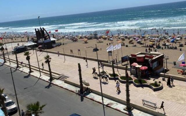 Appartement a mehdia avec vue sur la plage