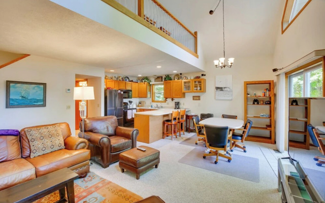 Interlochen Lake House w/ Deck, Fire Pit & Dock!