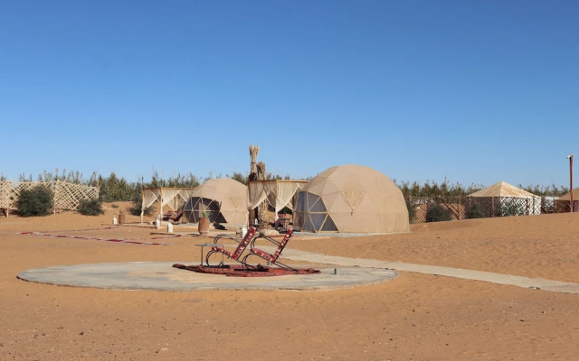 Luxury nomadic tented camp