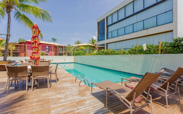 IT03 Bangalo Duplex 3 Suites Pe na Areia