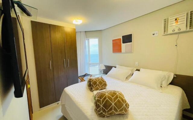 Topíssimo apartamento beira mar praia do morro