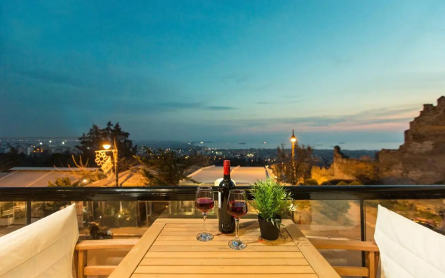 Old town view apartment