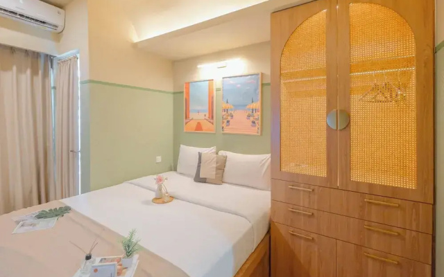 Chic Style Studio Apartment Grand Kamala Lagoon Bekasi