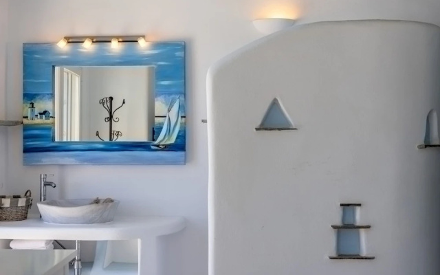 Aegean Whispers Sea Front Villa in Tinos