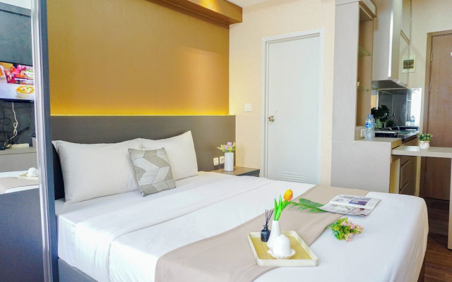 Cozy And Warm Studio At Podomoro Golf View Apartment