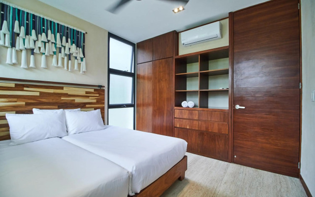 BV 230 Modern 2 BD Condo & private rooftop Jacuzzi