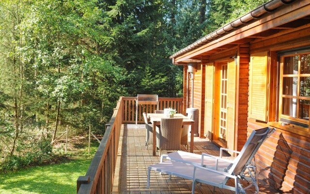 Charming, Wooden Chalet With Sauna in a Forested Location Near Durbuy