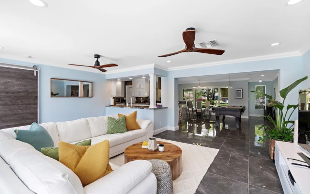 Waterfront Heated Pool Home