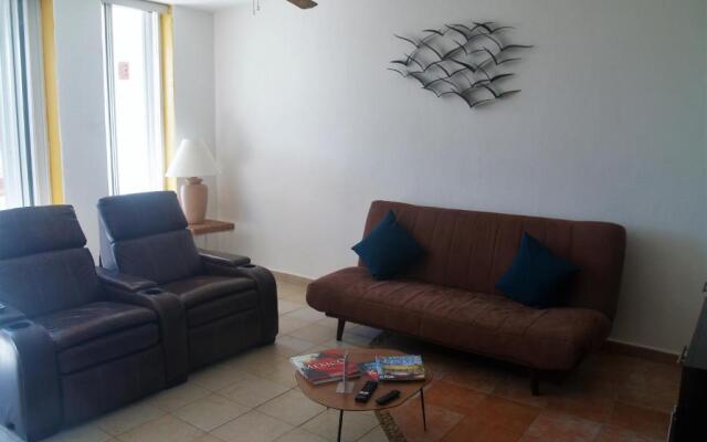 Beachfront Apartment Your Home in Cozumel