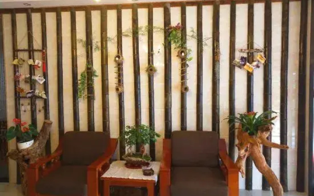Bamboo and Apricot Garden House