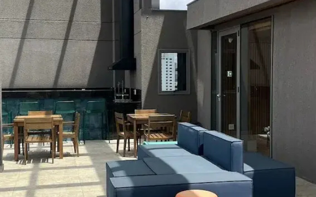 Studio na avenida 9 de julho