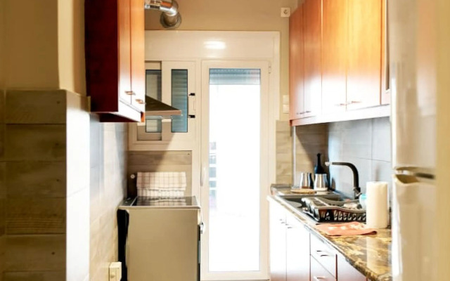 Bright 2 bedroom apartment in Exarchia