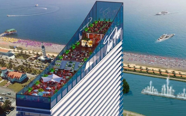 Апартаменты Orbi City с 2 спальнями и великолепным видом на море