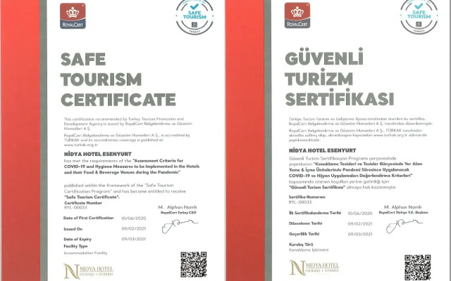 Nidya Hotel Esenyurt