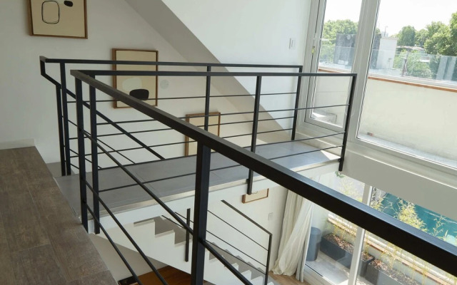 Triplex with rooftop for private use II