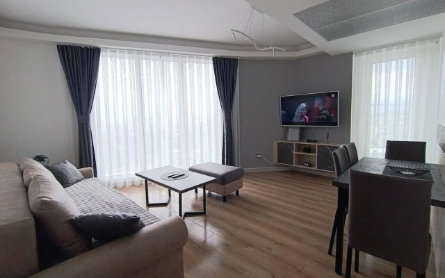 19th Floor Condo in Cevahir With Pool & Fitness