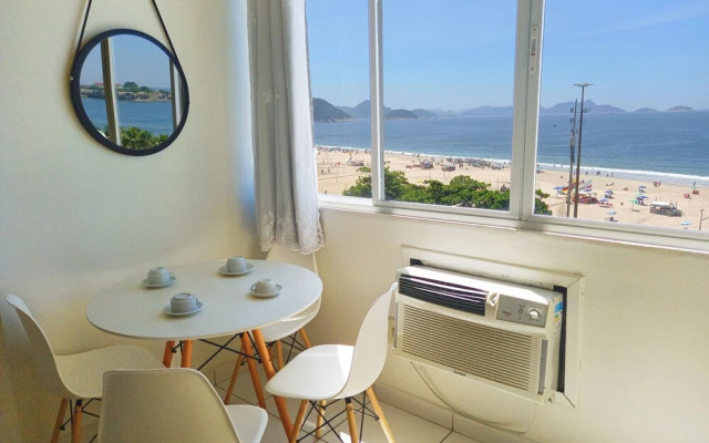 TC601 Studio com Vista total da Praia