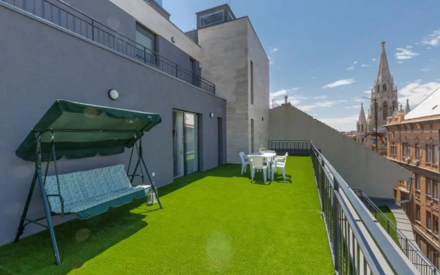 Budapest Downtown Residences Leo - Ac, Elevator, Terrace