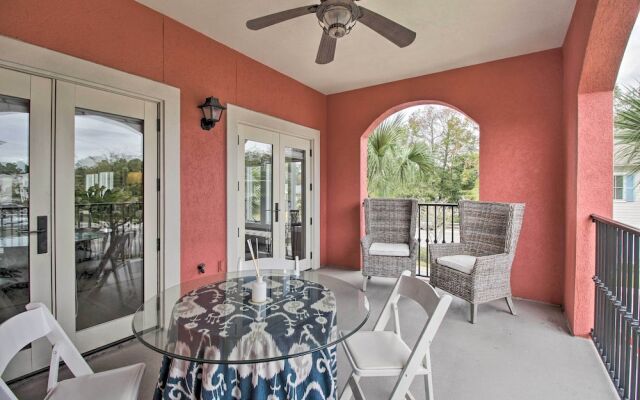 Pet-friendly Villa w/ Balcony in Bluffton!
