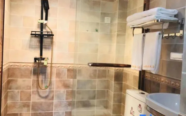 Xianju Wenxin Manwu Homestay (Shenxianju Tourist Transfer Center) – Bathroom – Taizhou