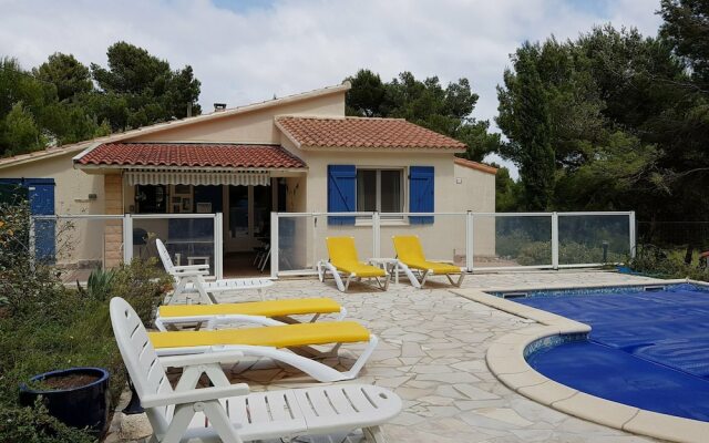 Pleasant Villa in Pouzols-minervois With Private Pool