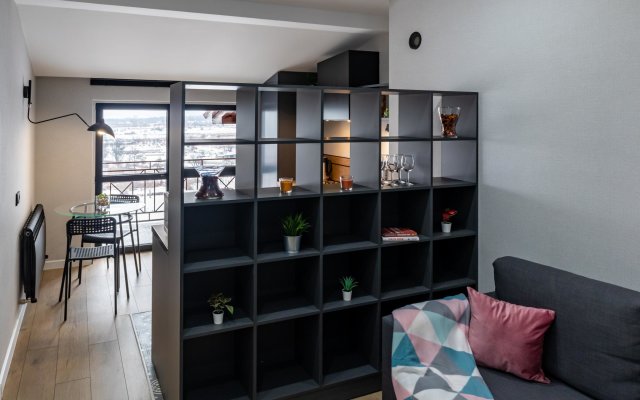 Loft with mountain view