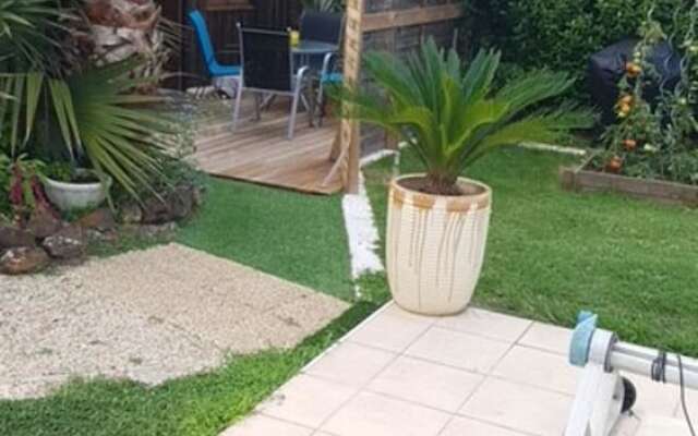 Bungalow With one Bedroom in Gujan-mestras, With Pool Access, Furnishe