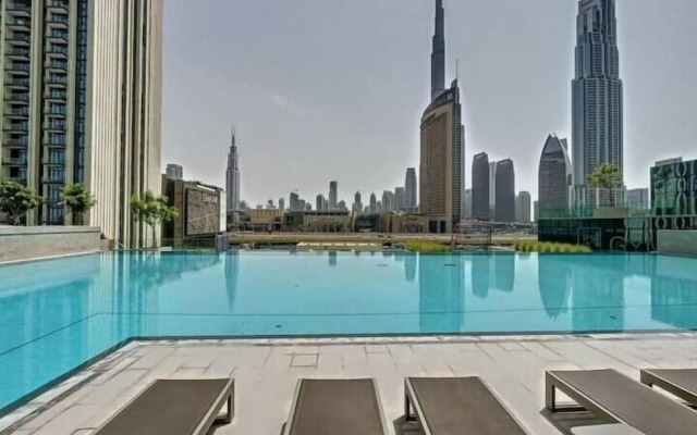 SuperHost - Downtown Delight 2BR Apt Opposite Burj Khalifa