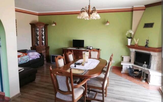 Apartament w domu z kominkiem i ogrodem