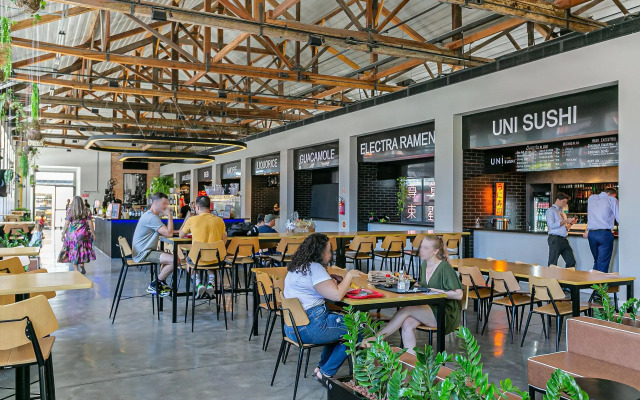 Vista mar em condomínio com foodhall Toptower#CA47