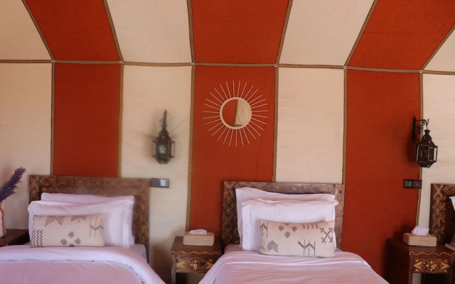 Luxury nomadic tented camp