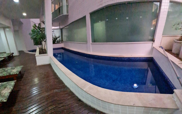 Apartamento 1 Minuto a pé da Praia do forte