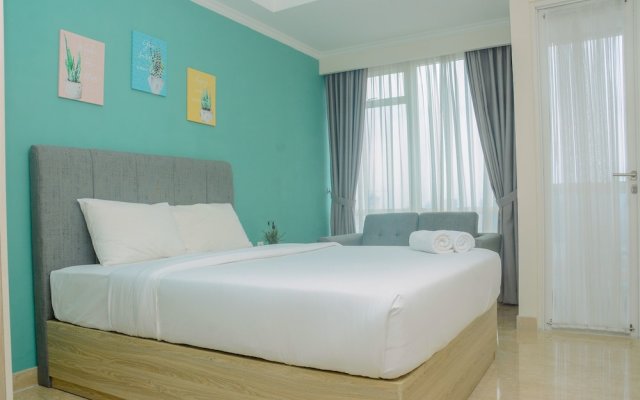 Fully Furnished and Comfortable Design Studio Menteng Park Apartment By Travelio