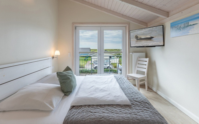 Skandinavisches Reihenhaus in Dagbuell mit Sauna