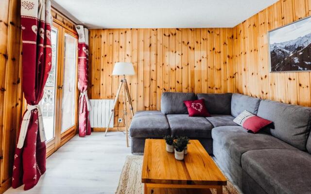 Charming apartment with balconies 5min from the Bettex gondola