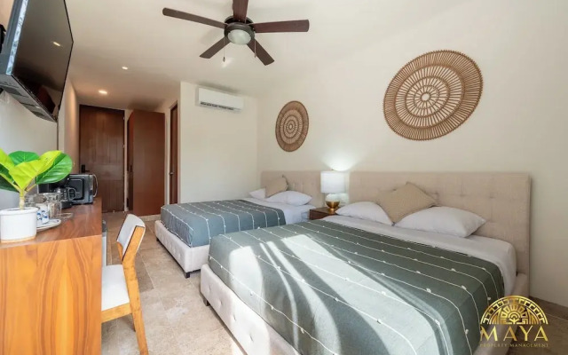 NHOA 309C Lux 1BR Pool View  Aldea Zama